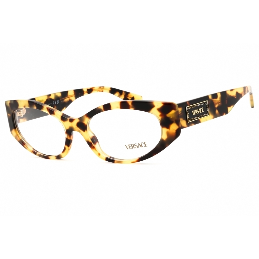 NWT Versace VE3369 Vintage Tortoise Cat Eye 51mm Eyeglasses